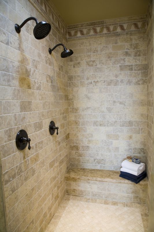 Contemporary Shower with Multi-Function Head
